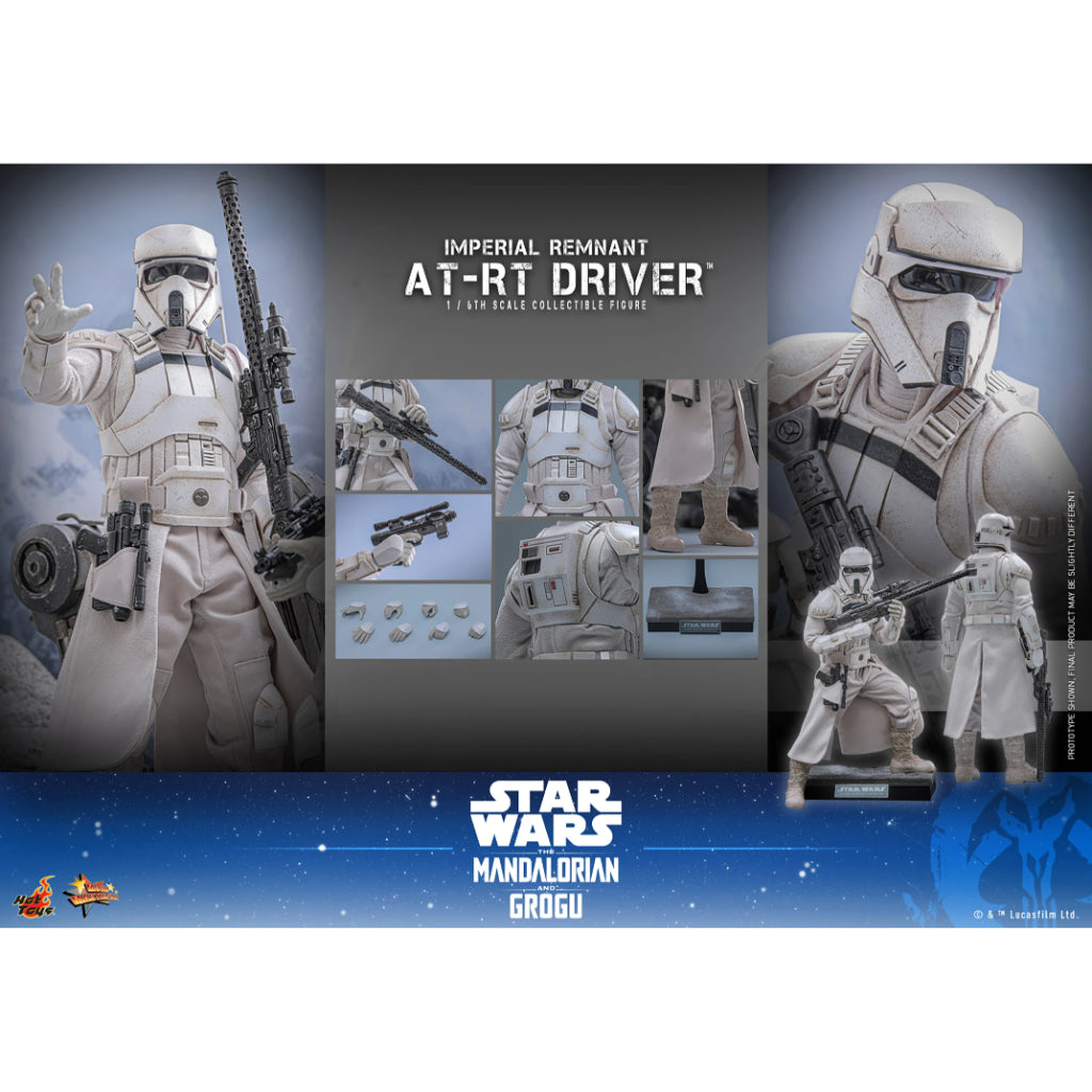 MMS853 Star Wars: The Mandalorian & Grogu - 1/6th Scale Imperial Remnant AT-RT Driver