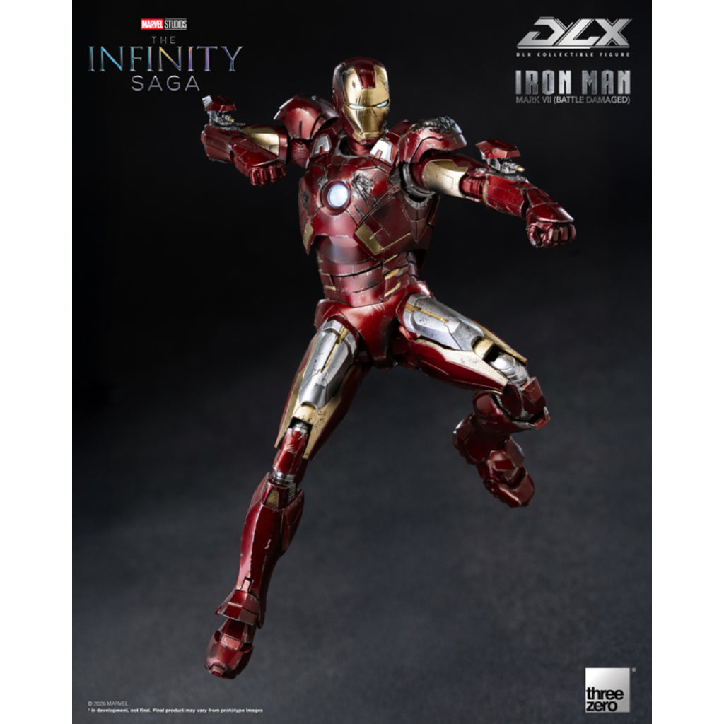 DLX Scale Marvel Studios: The Infinity Saga - Iron Man Mark VII (Battle Damaged)