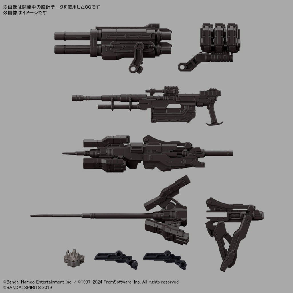 Bandai 30MM Armored Core VI Fires of the Rubicon RaD CC-2000 Orbiter Nightfall