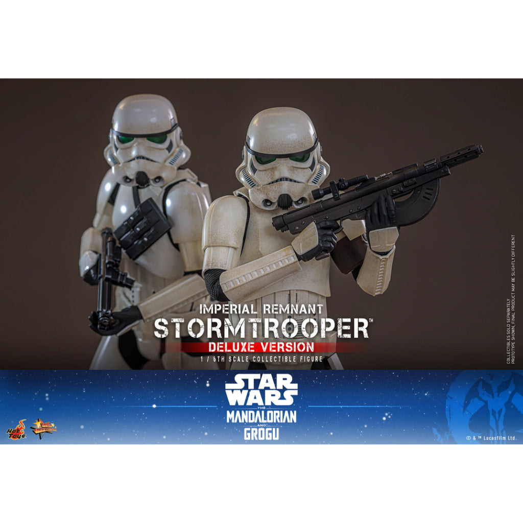 MMS837 Star Wars: The Mandalorian & Grogu - 1/6th Scale Imperial Remnant Stormtrooper (Deluxe Version)