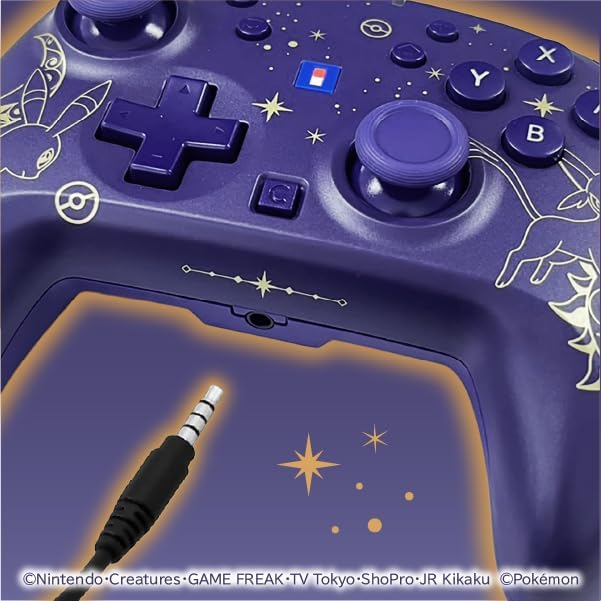 HORI Wireless HORIPAD Turbo for Nintendo Switch 2 - Umbreon & Espeon (NSX-227A)