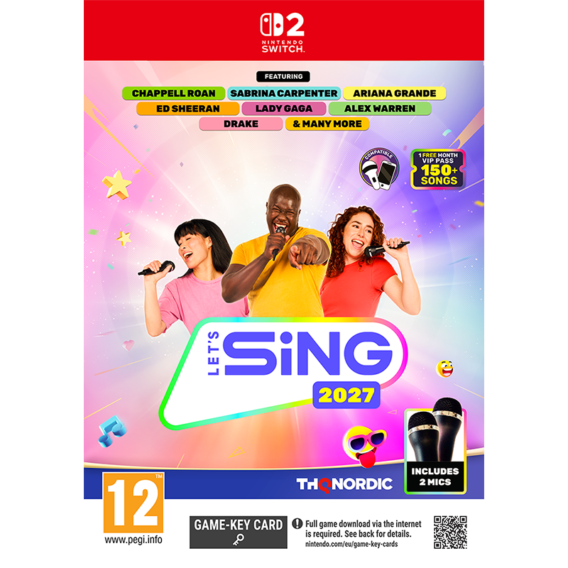 NS2 Lets Sing 2027 (Game-Key Card)