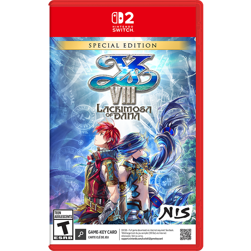 NS2 Ys VIII: The Lacrimosa of DANA (Game-Key Card) [Special Edition]