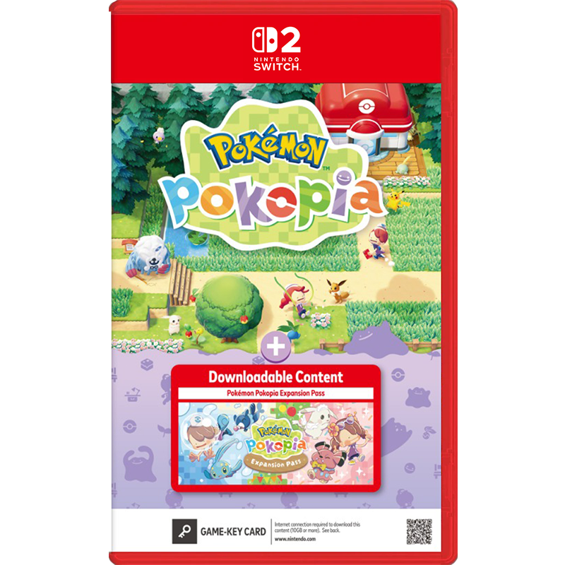 NS2 Pokemon Pokopia + Expansion Pass (Game-Key Card)