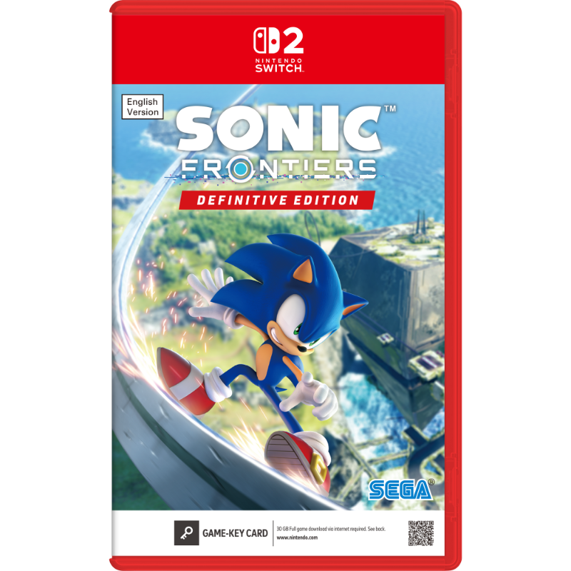 [FULLY BOOKED] NS2 Sonic Frontiers - Definitive Edition (Game-Key Card)