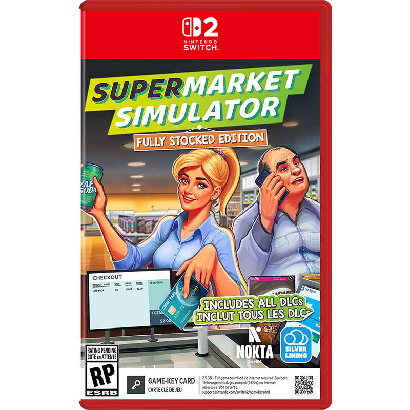NS2 Supermarket Simulator (Game-Key Card) [Fully Stocked Edition]