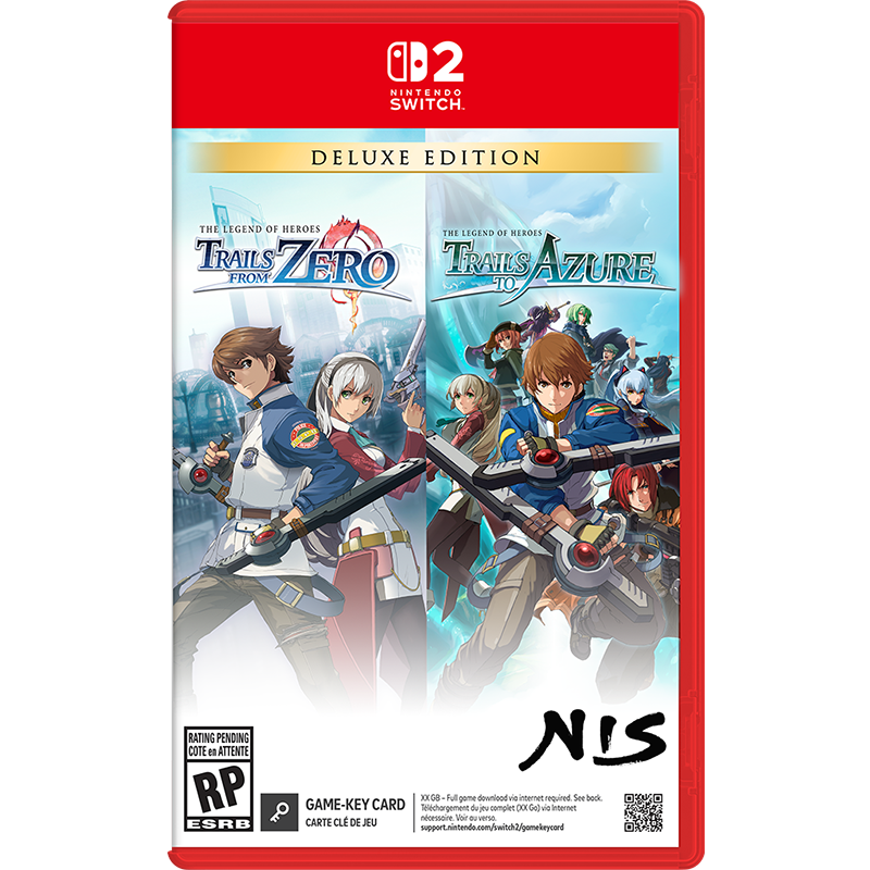 NS2 The Legend of Heroes: Trails from Zero / The Legend of Heroes: Trails to Azure (Game-Key Card) [Deluxe Edition]