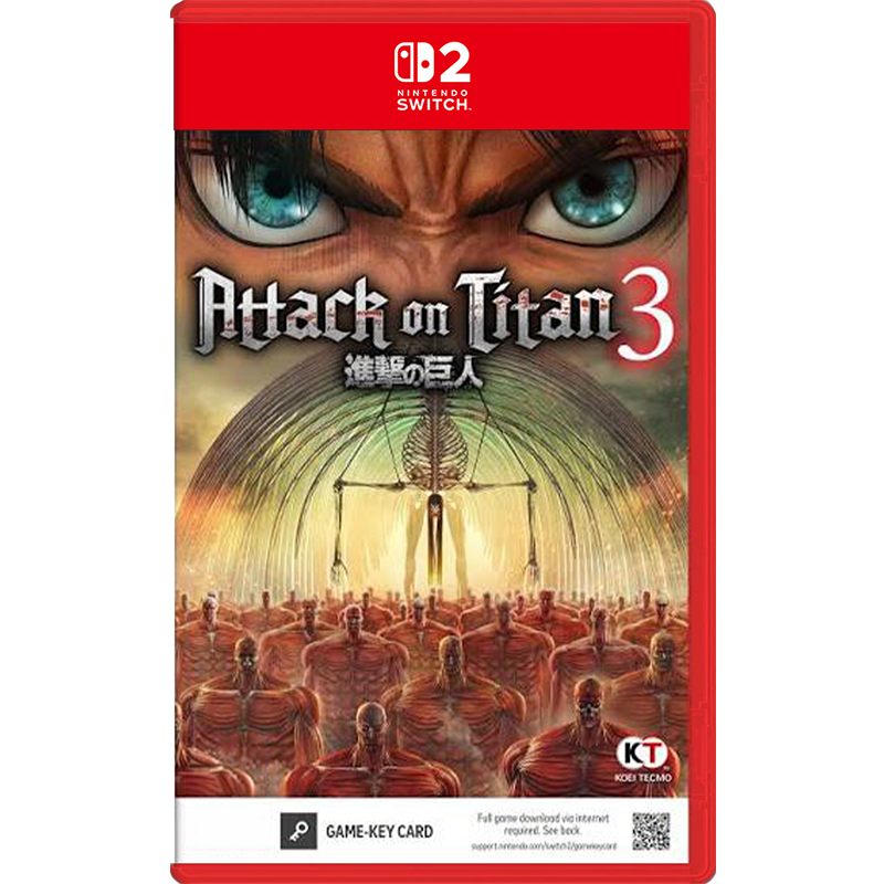 NS2 Attack on Titan 3 (Game-Key Card)