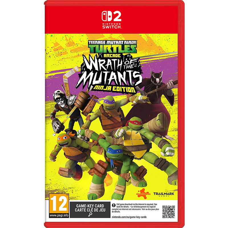 NS2 Teenage Mutant Ninja Turtles: Wrath of the Mutants (Game-Key Card) [Ninja Edition]