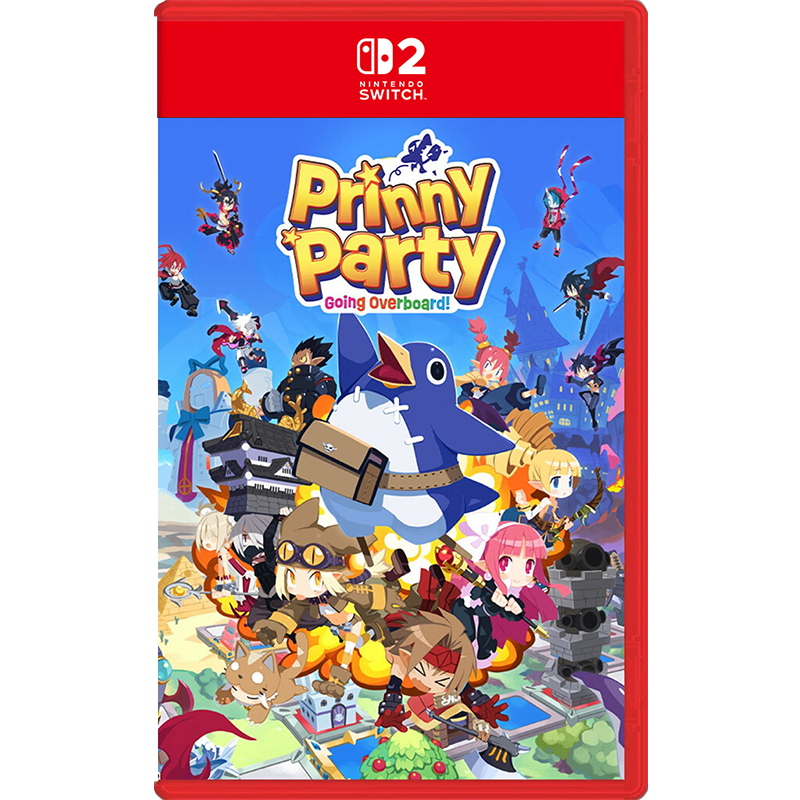 NS2 Prinny Party: Going Overboard! (Game-Key Card)