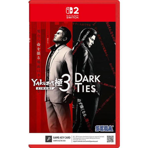 NS2 Yakuza Kiwami 3 & Dark Ties (M18) (Game-Key Card)