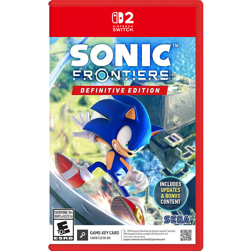 NS2 Sonic Frontiers - Definitive Edition (Game-Key Card)