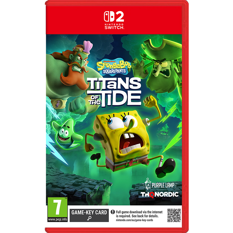 NS2 SpongeBob SquarePants: Titans of the Tide (Game-Key Card)