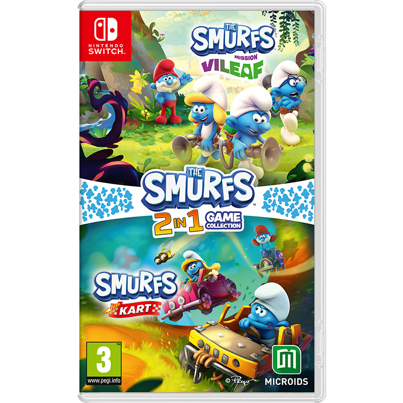 NSW Smurfs 2-in-1 Game Collection