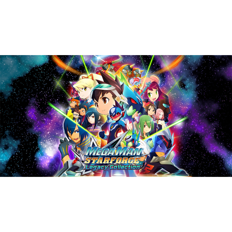 PC Mega Man Star Force Legacy Collection (Code in box)