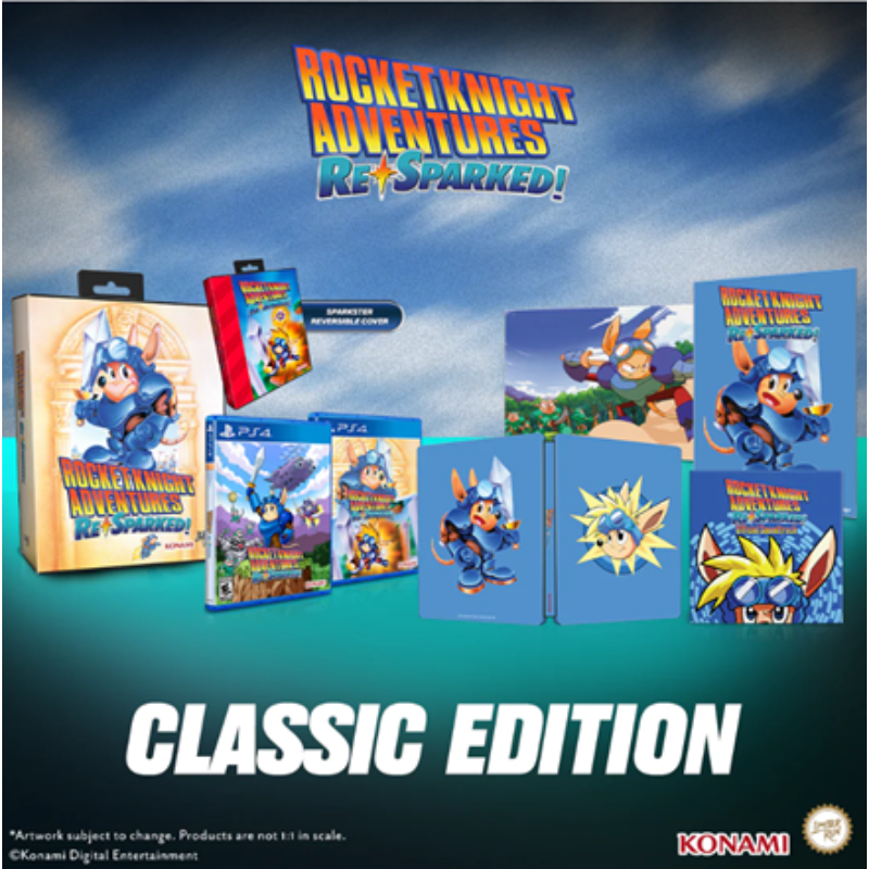 PS4 Rocket Knight Adventures: Re-Sparked [Classic Edition]