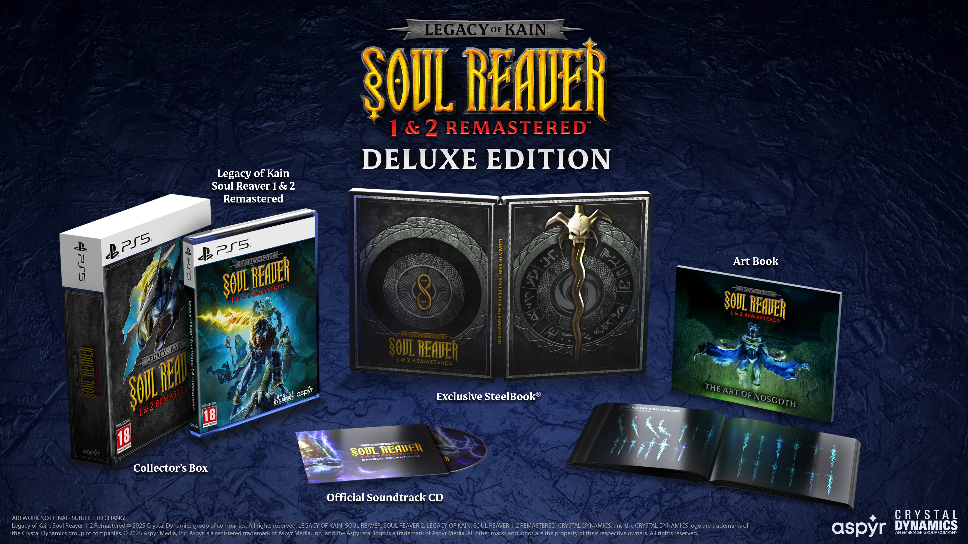 PS5 Legacy of Kain: Soul Reaver 1&2 Remastered