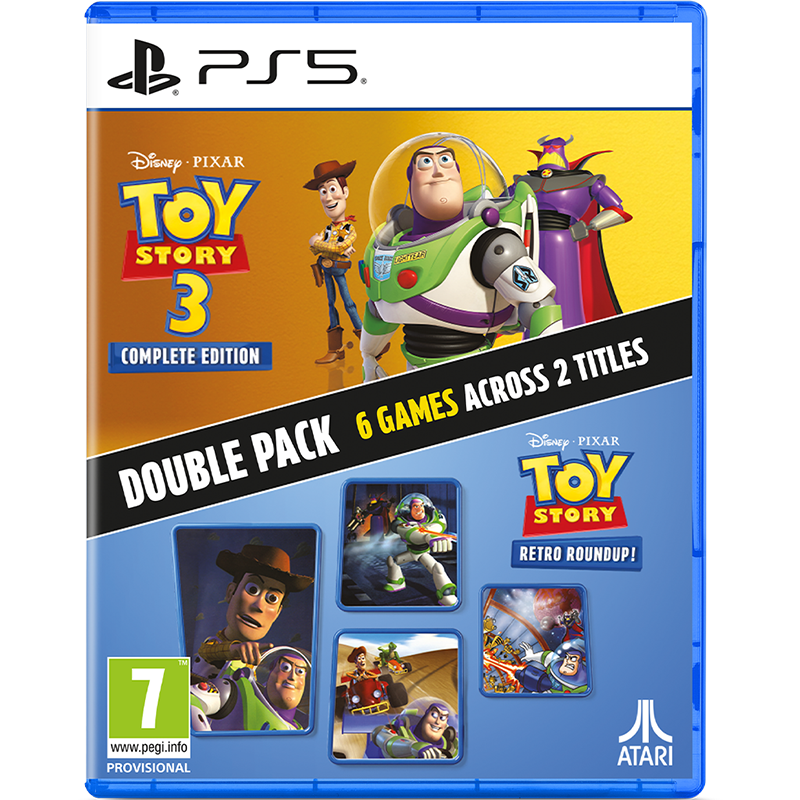 PS5 Toy Story: Retro Roundup + Toy Story 3 Complete Edition Double Pack