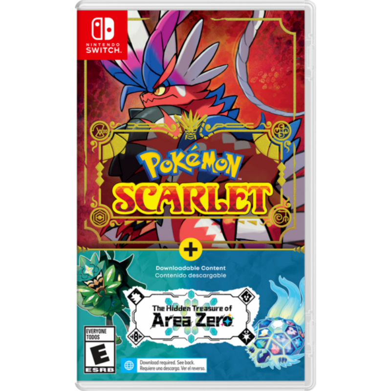 NSW Pokémon Scarlet + DLC Bundle Pack