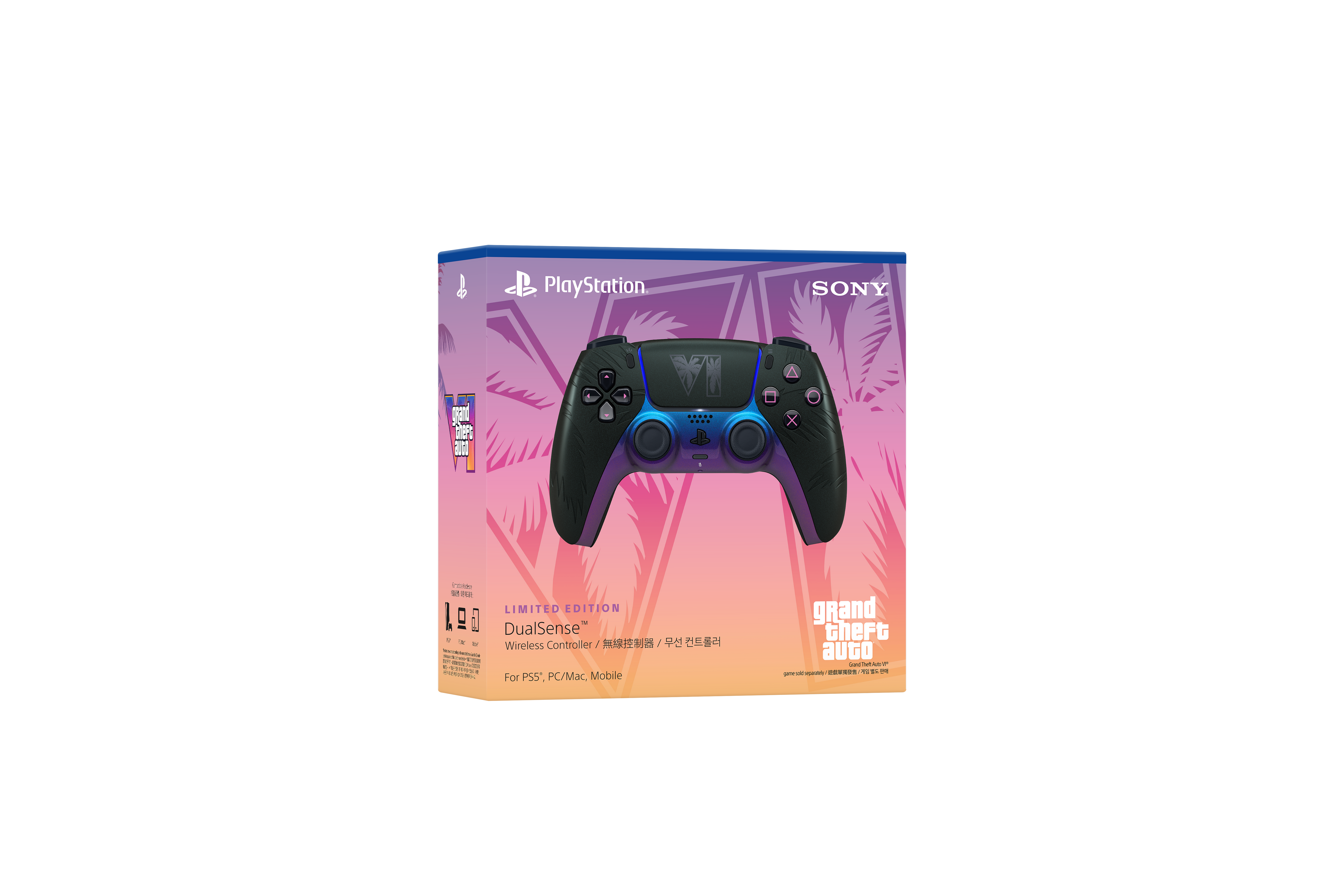 DualSense Wireless Controller - GTA VI (A - Black)