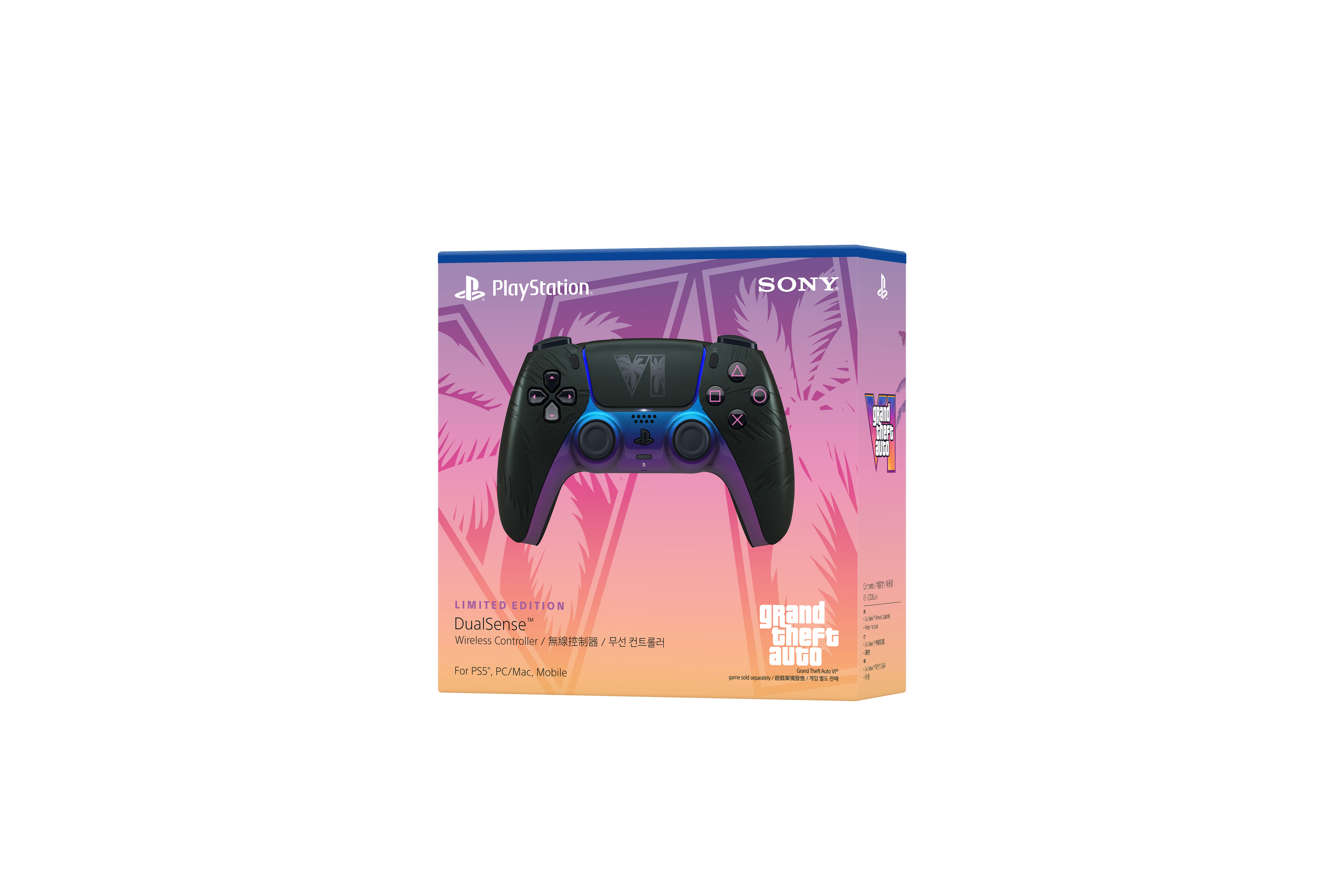 DualSense Wireless Controller - GTA VI (A - Black)
