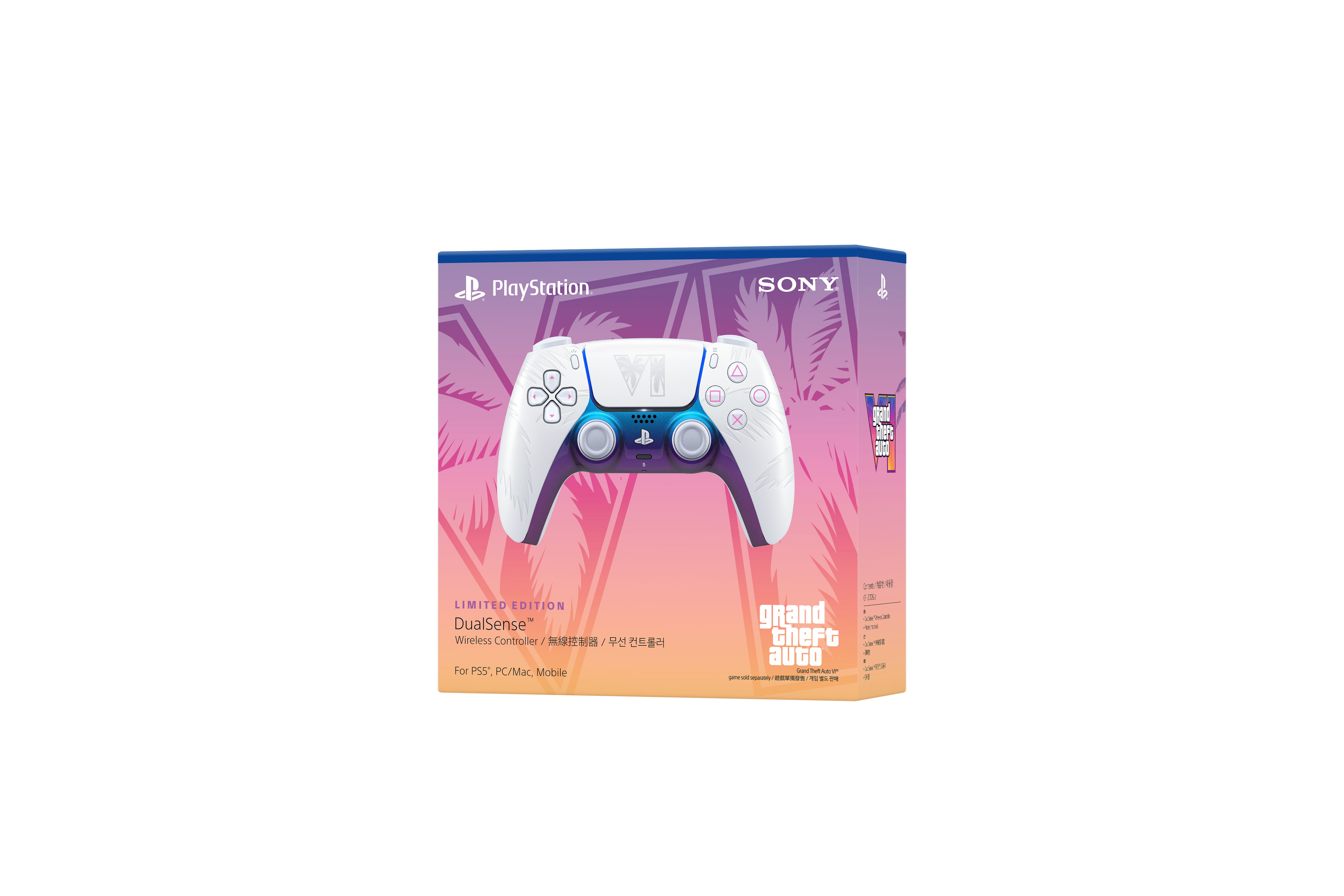DualSense Wireless Controller - GTA VI (B - White)