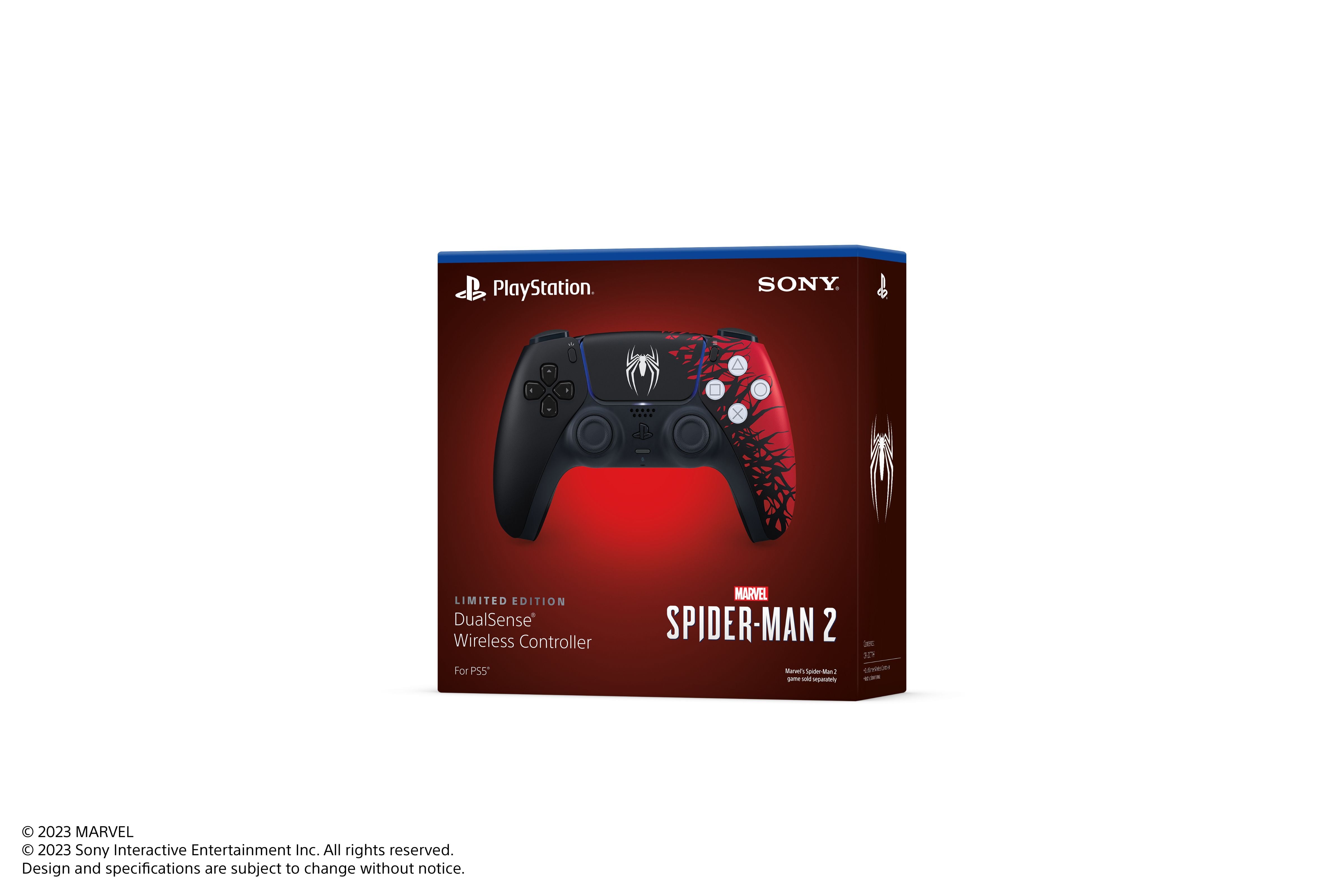 PS5 DualSense Wireless Controller - Marvel's Spider-Man 2 Limited Edition