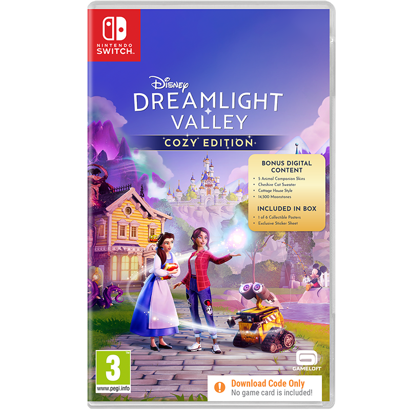 NSW Disney Dreamlight Valley - Cozy Edition (Code in box)