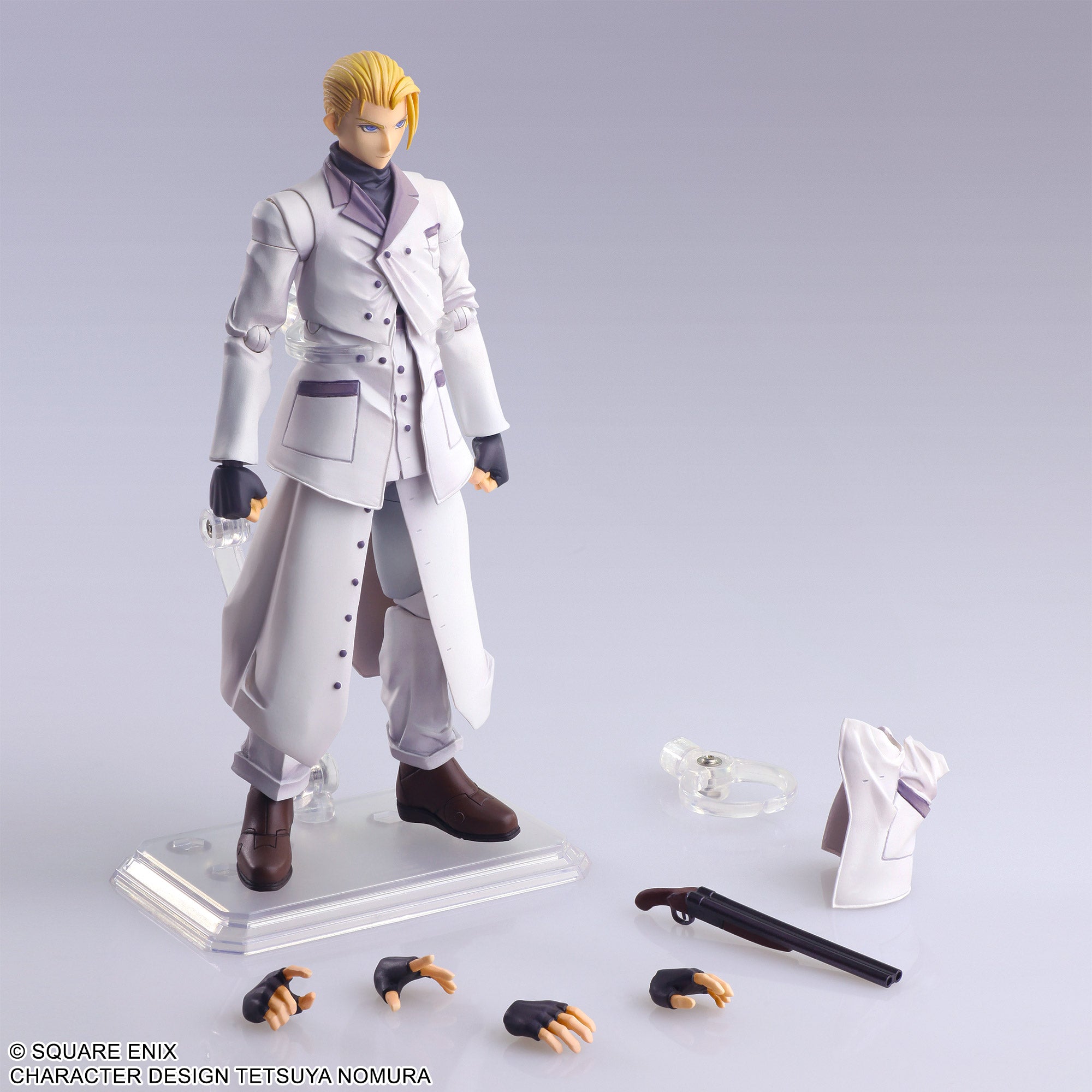 Final Fantasy VII Bring Arts Action Figure - Rufus Shinra