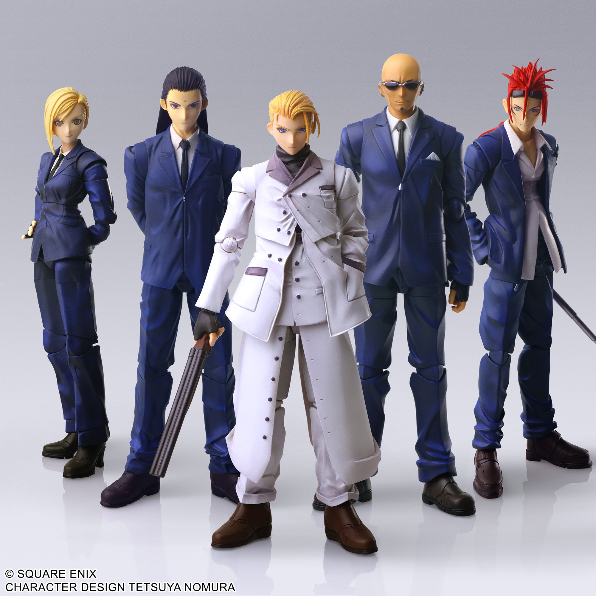 Final Fantasy VII Bring Arts Action Figure - Rufus Shinra