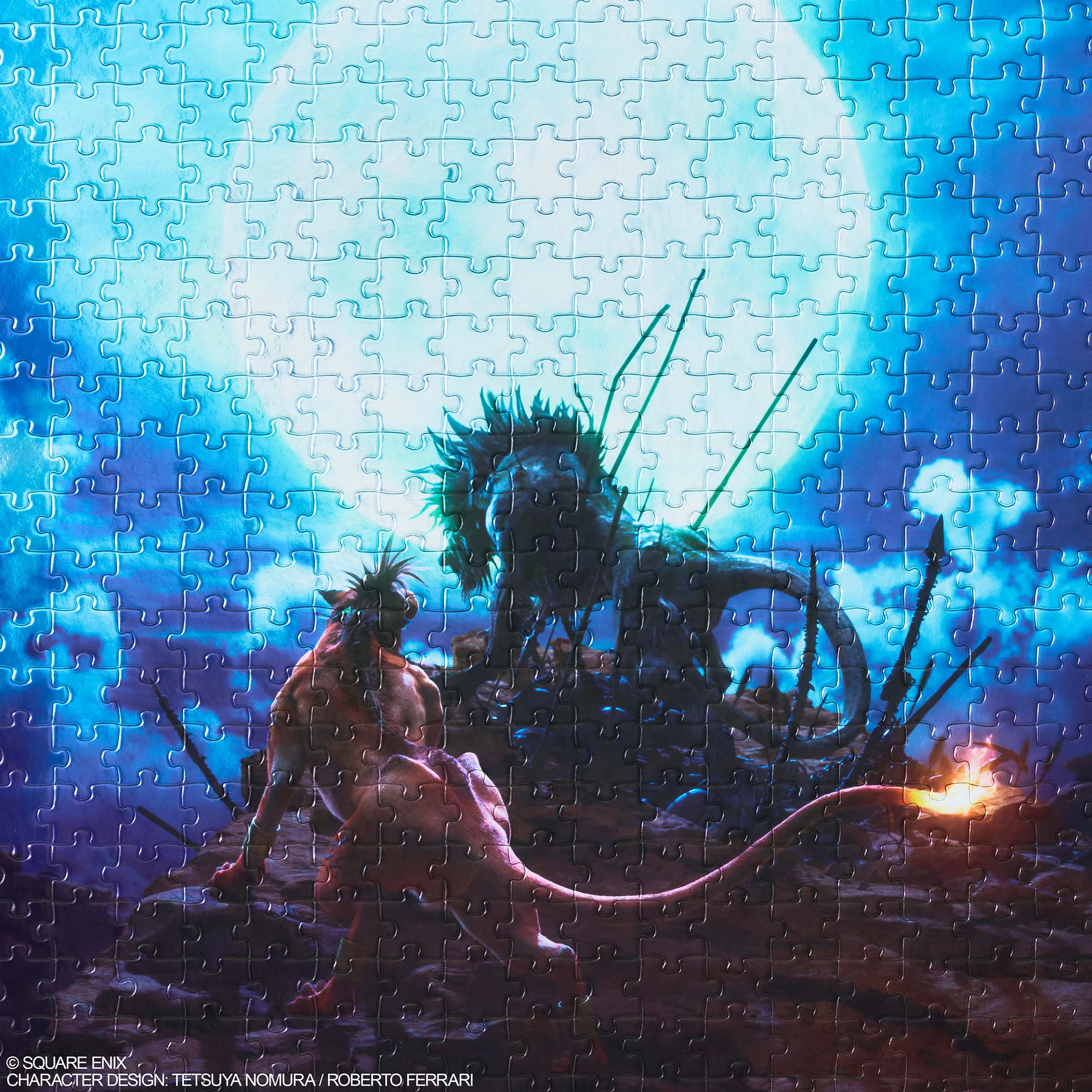 Final Fantasy VII Rebirth Jigsaw Puzzle Red XIII Key Art - 500 Piece