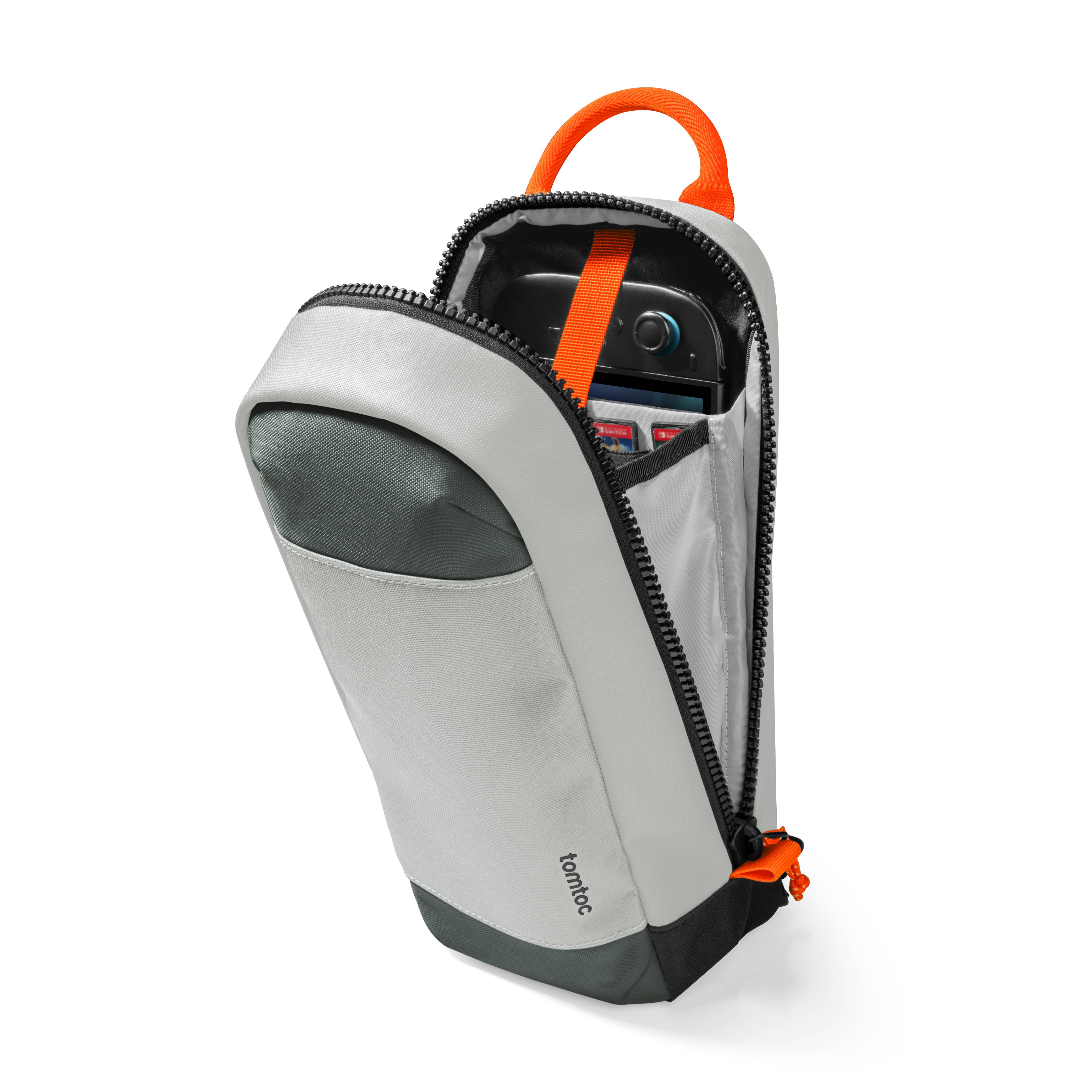 tomtoc GameOn-G49 Nintendo Switch 2 Travel Bag - Gray