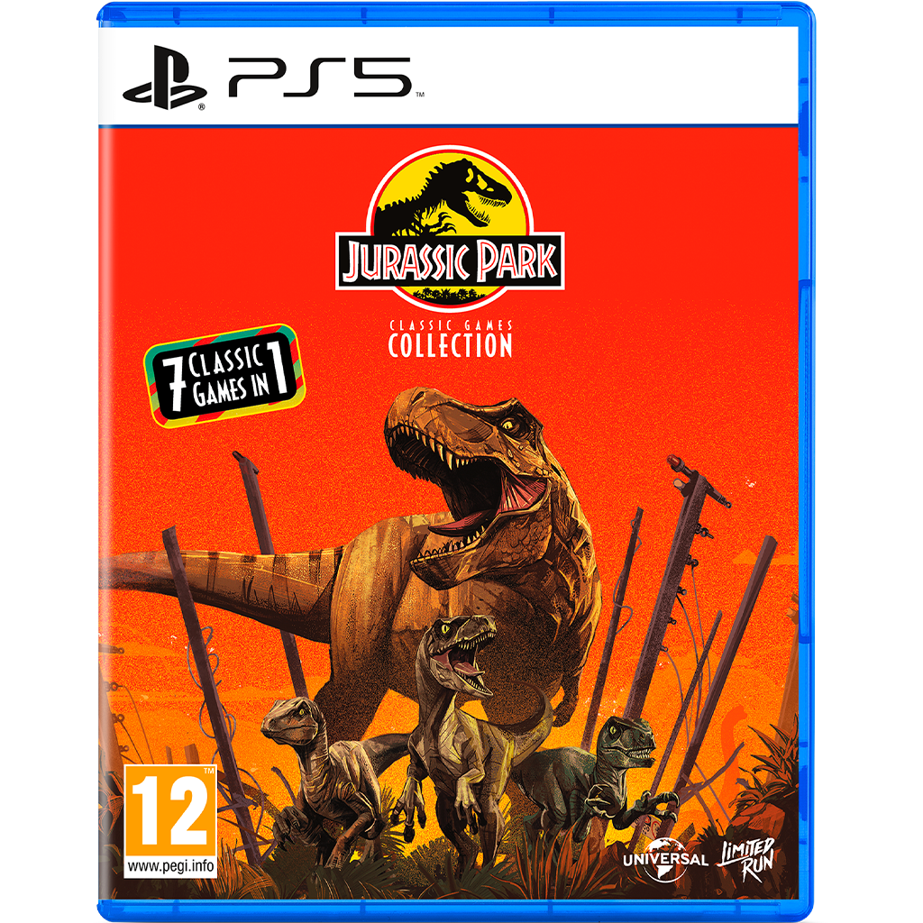 PS5 Jurassic Park Classic Games Collections [7 Classic Games in 1]