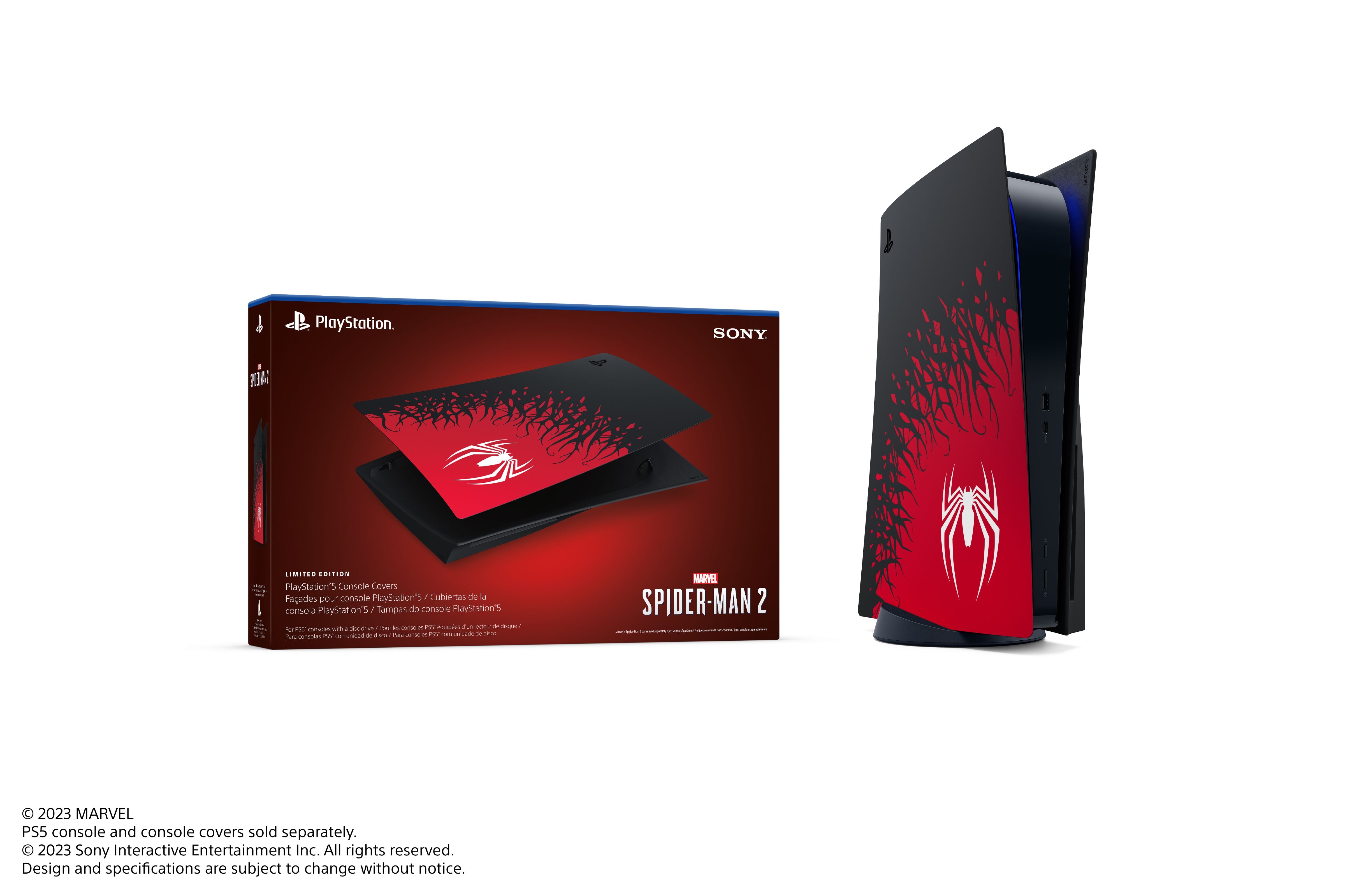 PS5 Disc Console Covers - Marvel's Spider-Man 2 Limited Edition