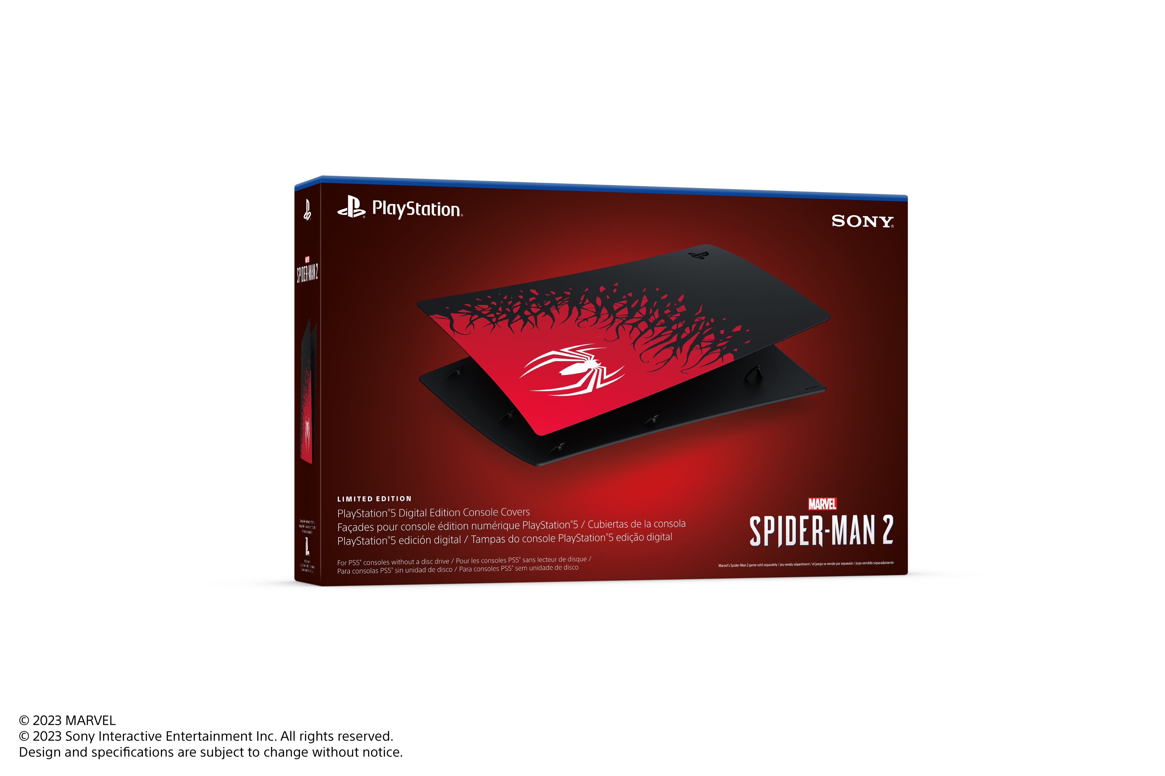 PS5 Digital Console Covers - Marvel's Spider-Man 2 Limited Edition