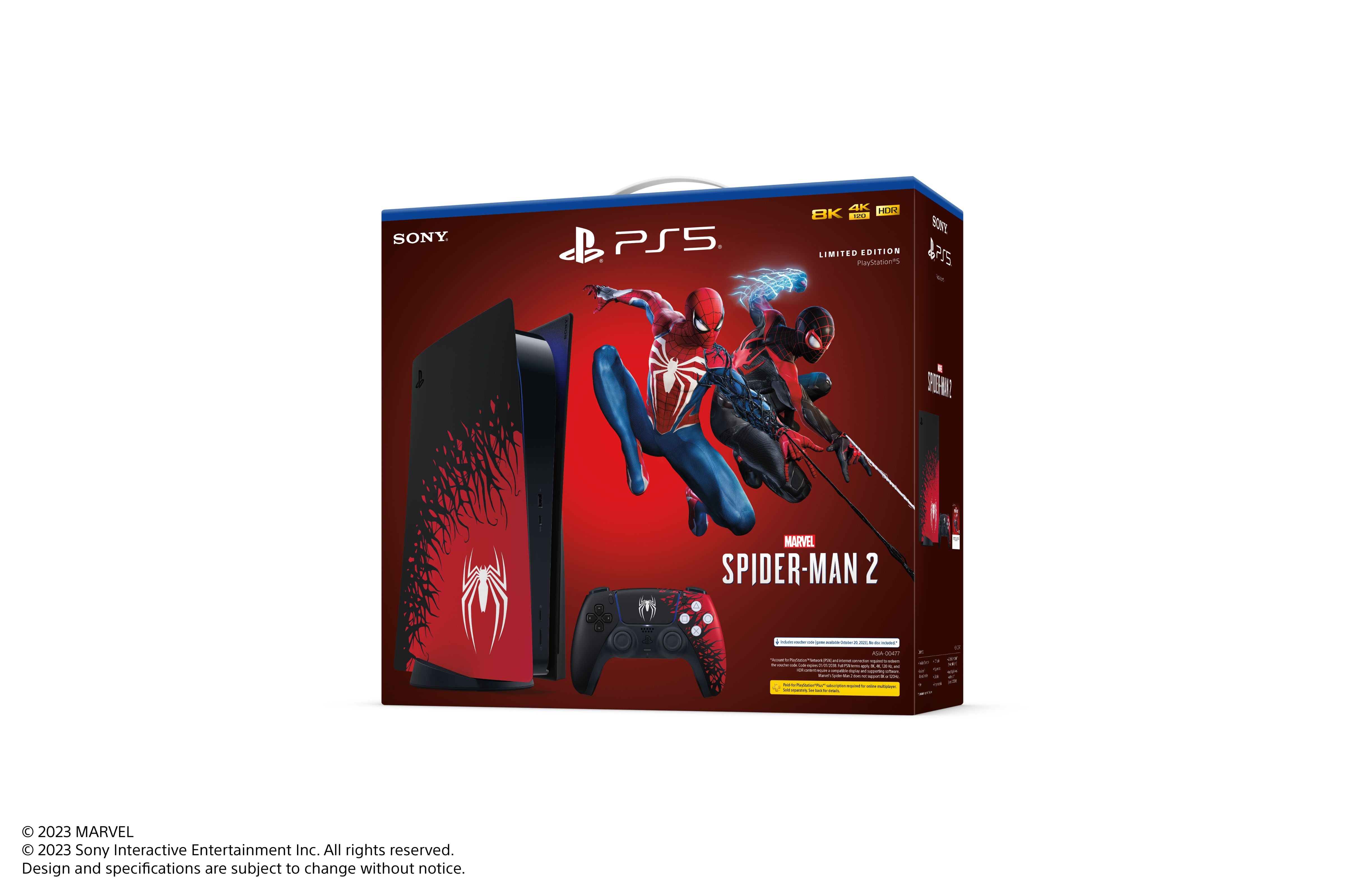 [DEPOSIT ONLY] PlayStation 5 Disc Console - Marvel's Spider-Man 2 Bundle