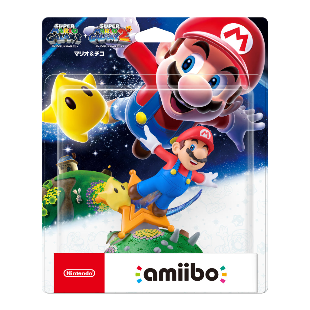 amiibo Mario and Luma (Super Mario Galaxy + Super Mario Galaxy 2 Series)
