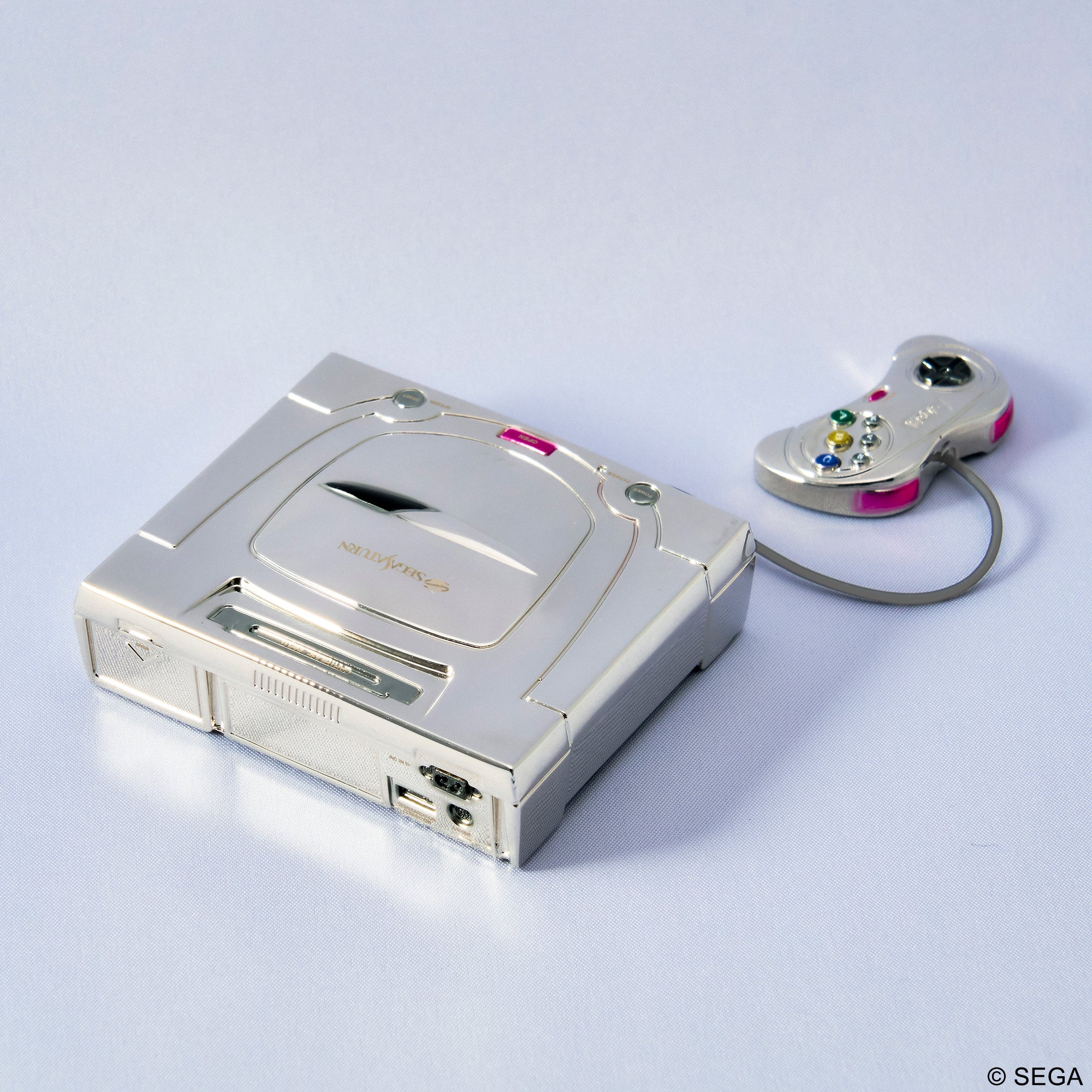 Sega Hardware Series Bright Arts Gallery - Sega Saturn (White)