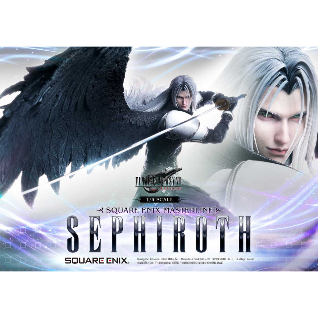 [*RETAIL ONLY PRE-ORDER] Square Enix Masterline Final Fantasy VII Rebirth 1/4 Scale - Sephiroth