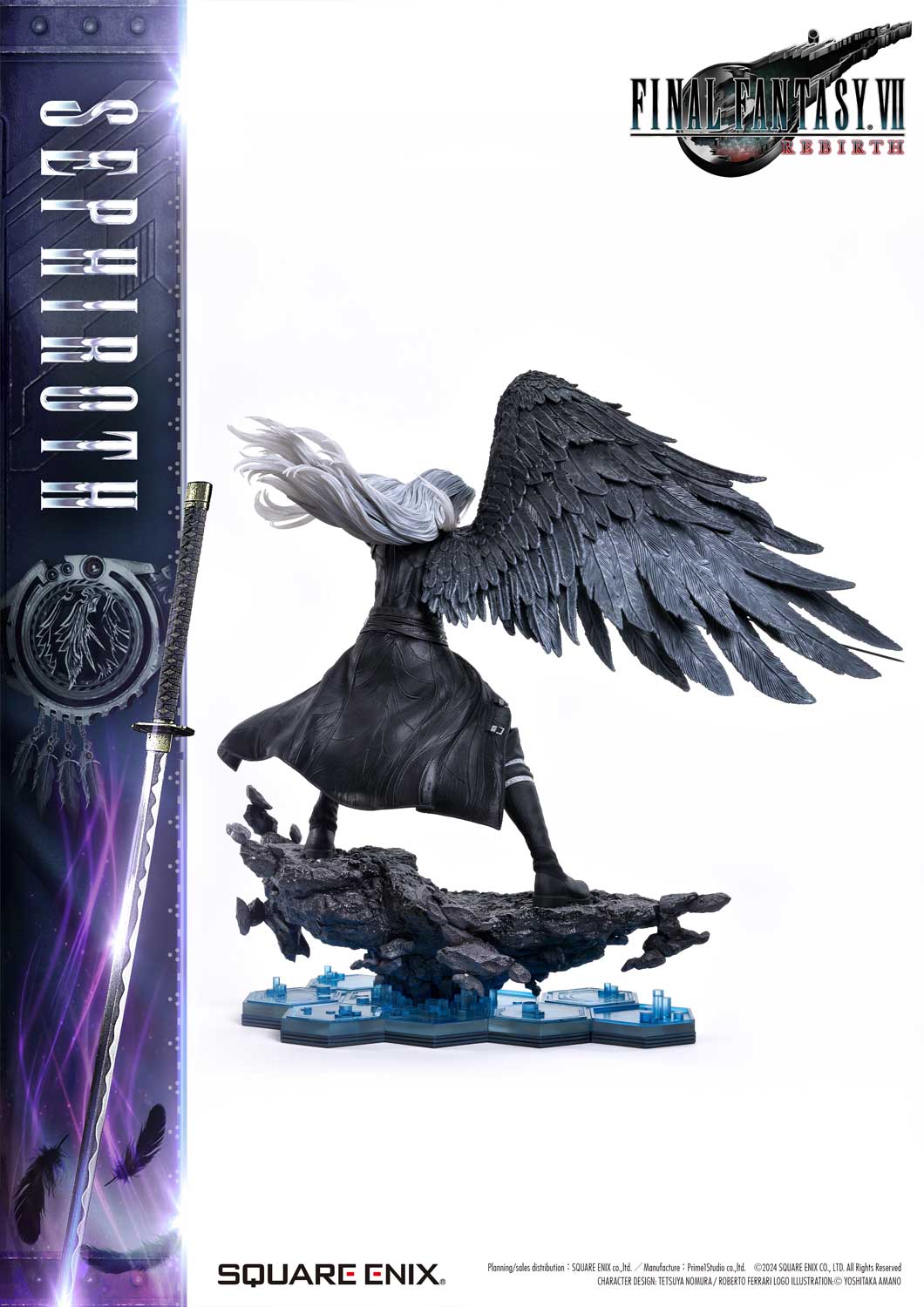 [*RETAIL ONLY PRE-ORDER] Square Enix Masterline Final Fantasy VII Rebirth 1/4 Scale - Sephiroth