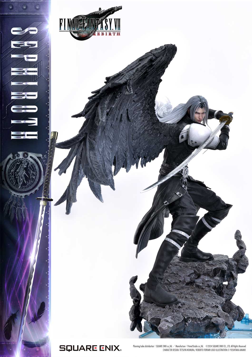 [*RETAIL ONLY PRE-ORDER] Square Enix Masterline Final Fantasy VII Rebirth 1/4 Scale - Sephiroth