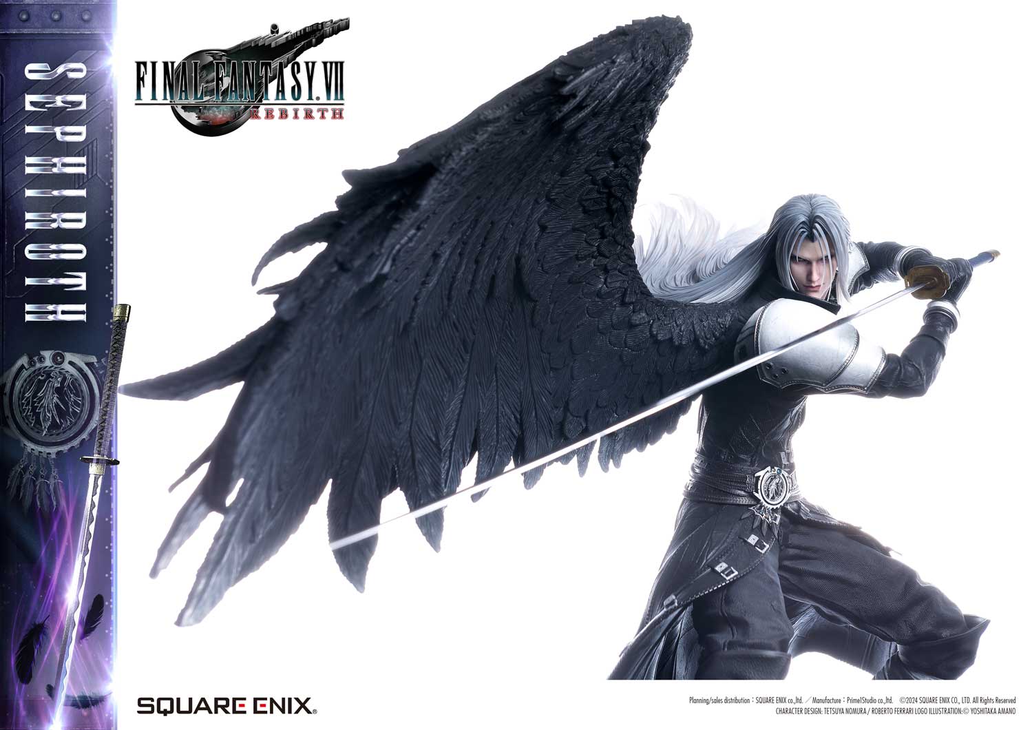 [*RETAIL ONLY PRE-ORDER] Square Enix Masterline Final Fantasy VII Rebirth 1/4 Scale - Sephiroth