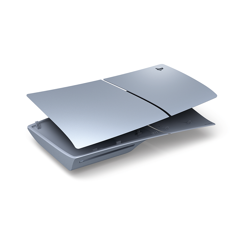 PS5 Slim Disc Console Cover (Sterling Silver)