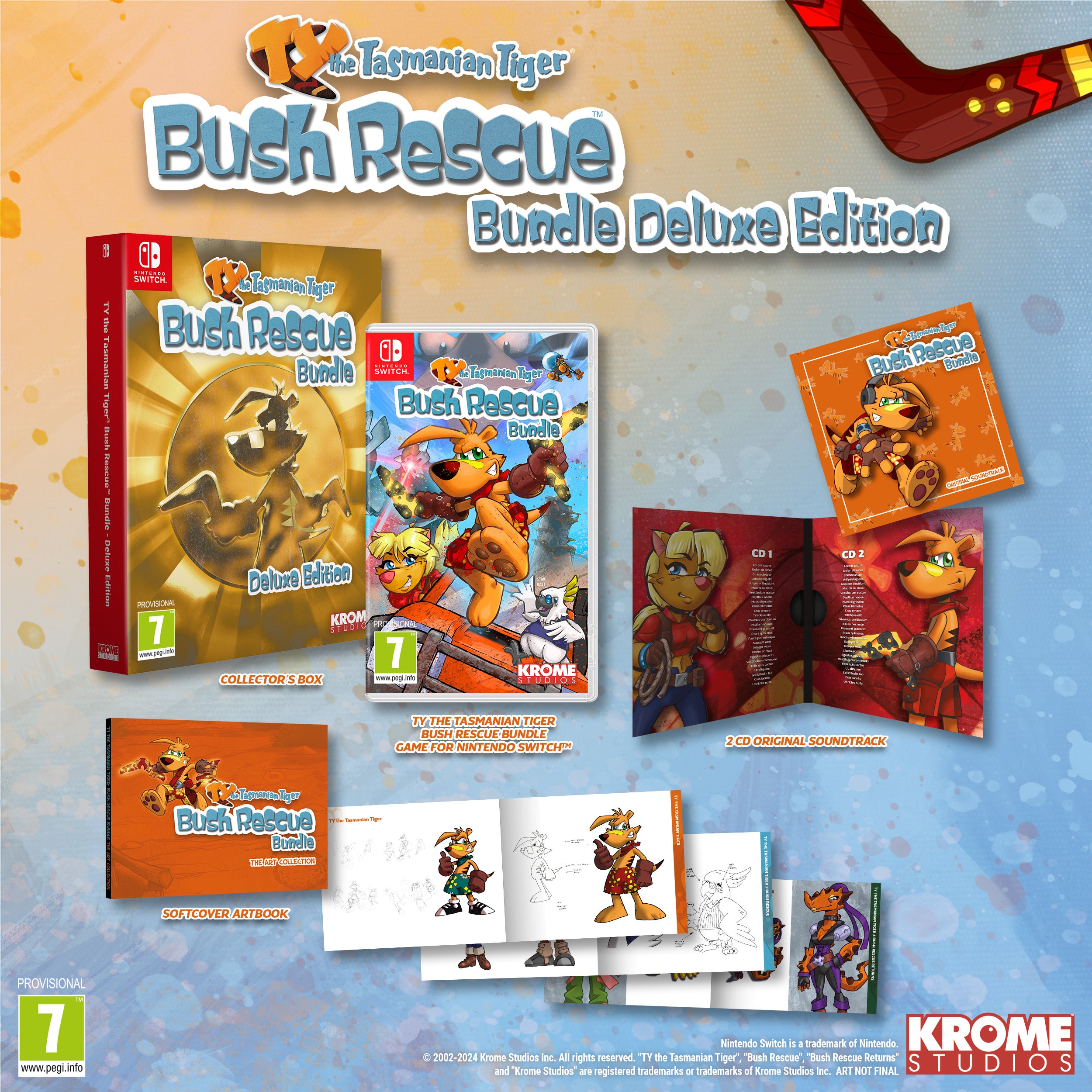 NSW TY the Tasmanian Tiger: Bush Rescue Bundle