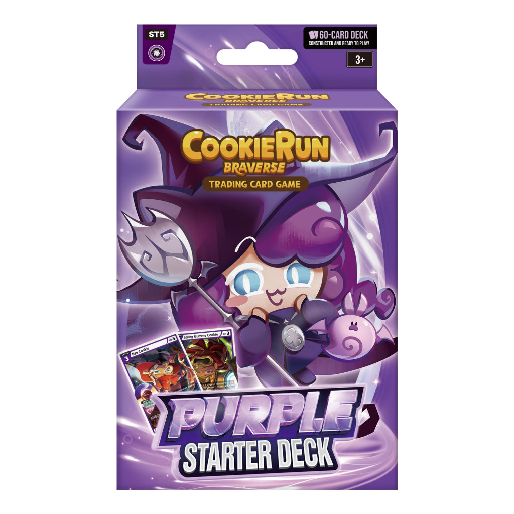 [ST-5] CookieRun Card Game Starter Deck - Purple