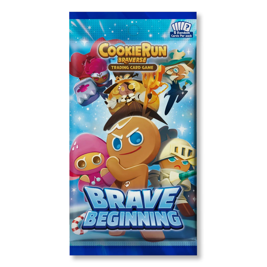 [BS 1+2] CookieRun Card Game Booster Set - Brave Beginning (30packs Per Box)