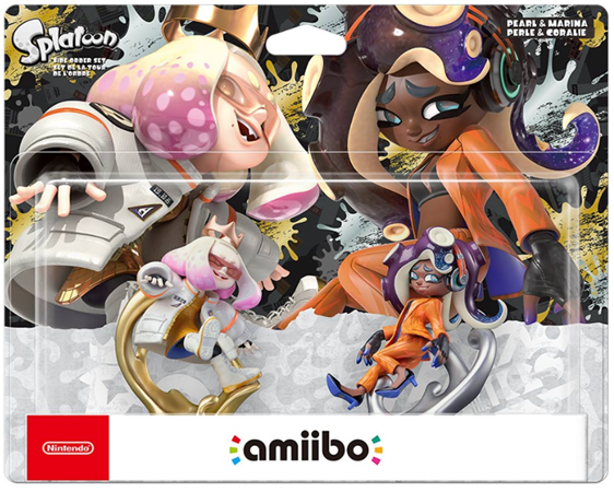 amiibo Side Order Off the Hook (Pearl & Marina) Character Figure 2-pac