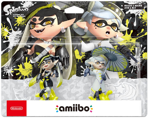 amiibo Alterna Squid Sisters (Callie & Marie) Character Figure 2-pack (Splatoon Series)