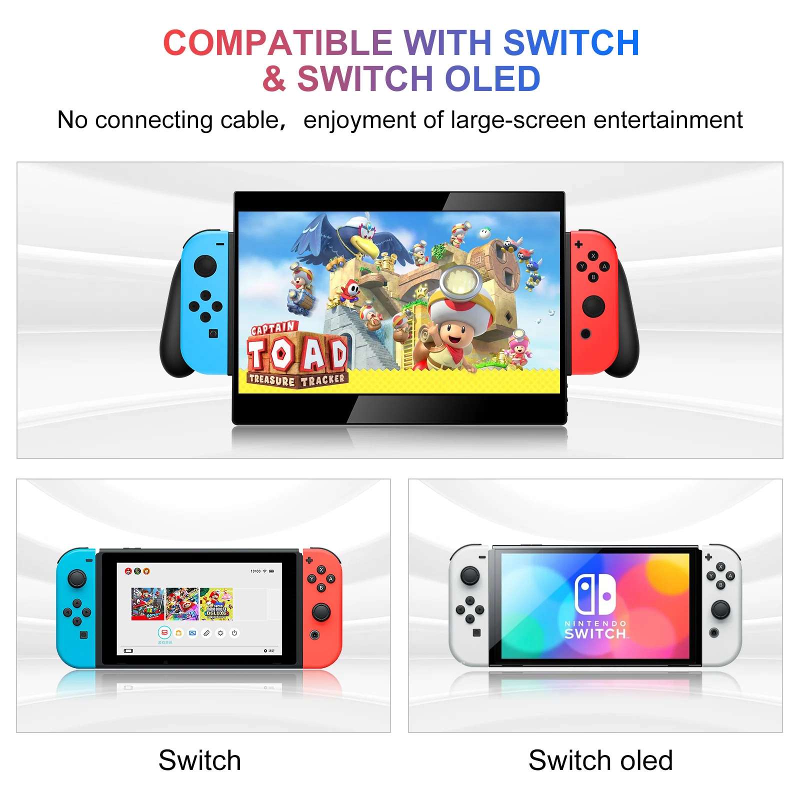 G-STORY 10.1' Integrated LED Monitor for Nintendo Switch (GS101NT)