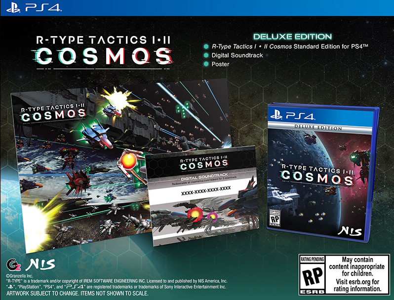 PS4 R-Type Tactics 1 & 2 Cosmos Deluxe Edition